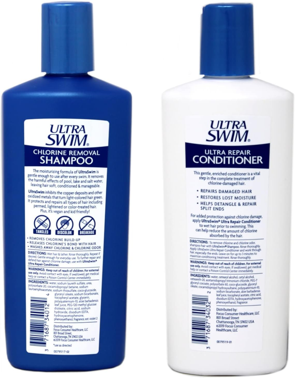 Ultraswim Dynamic Duo Repair Shampoo and Conditioner, 7 Fl. Oz. image number 1