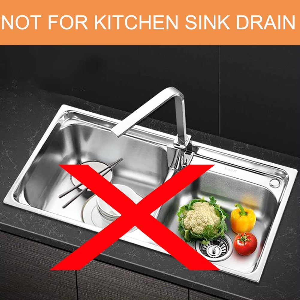 1.0" Small Drain Strainer, Sink Drain Hair Catcher, Bathroom Sink Drain Strainer, 2PCS Drain Mesh Baskets for Laundry, Mop Pool, Utility, Slop, RV Sink, Stainless Steel Drain Filter image number 1