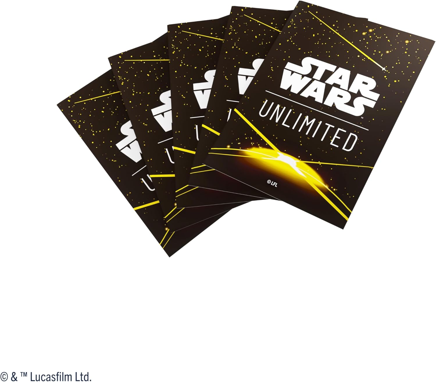 Gamegenic Star Wars Unlimited Art Sleeves, Yellow image number 4