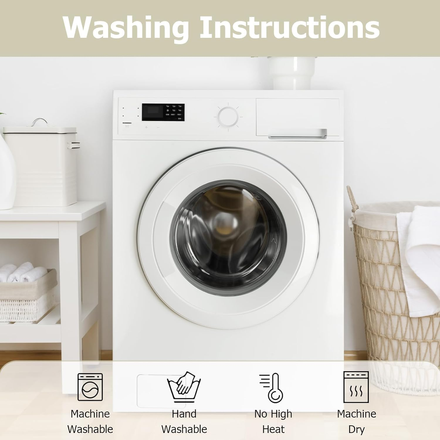 Dog Beds for Large Dogs, Waterproof Memory Foam XXL Couch Dog Bed with Removable Washable Cover & Non-Slip Bottom, Orthopedic Egg Foam Dog Couch for Pet Sleeping, Giant Pet Sofa Beds (110X80X21Cm) image number 5