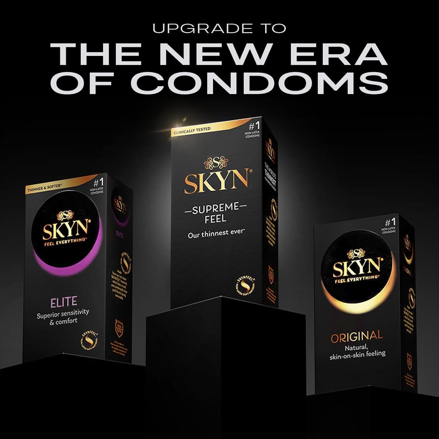 SKYN Supreme Feel Ultra-Thin Non-Latex Condoms 18 Pack image number 6