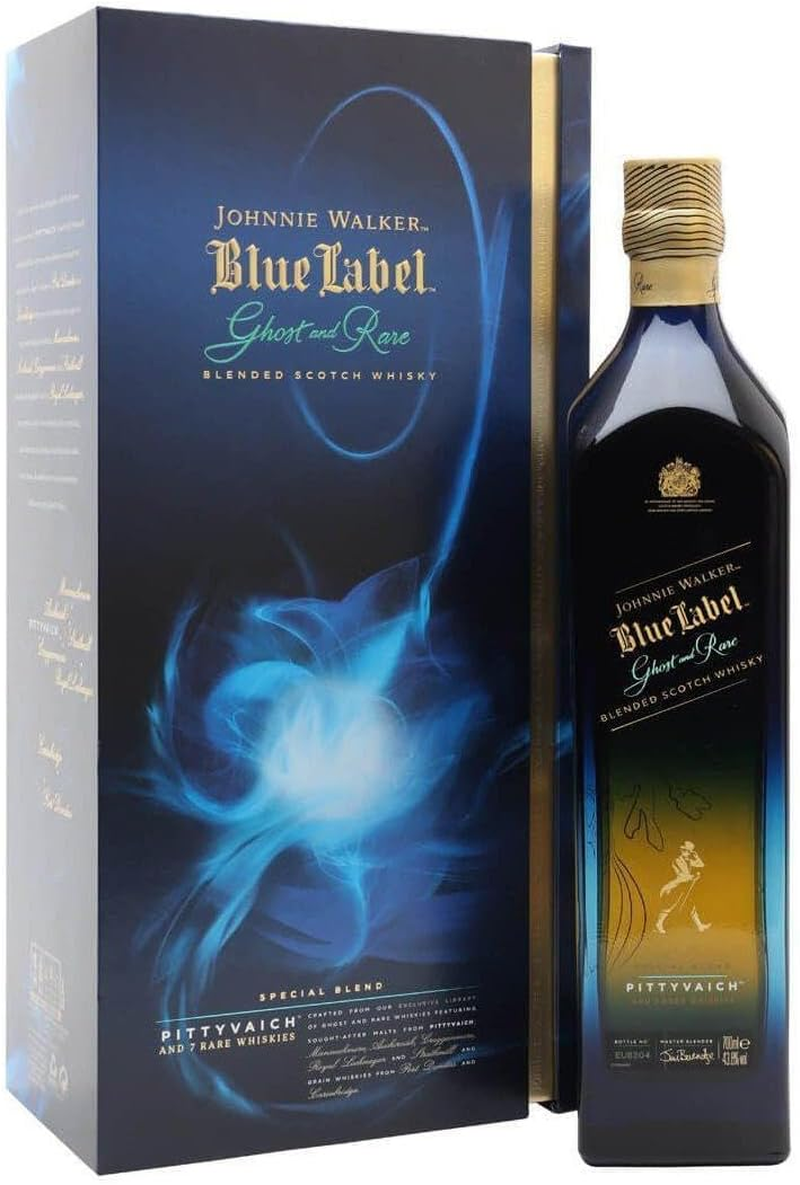 Johnnie Walker Blue Ghost & Rare Pittyvaich Blended Scotch Whisky 750Ml image number 2