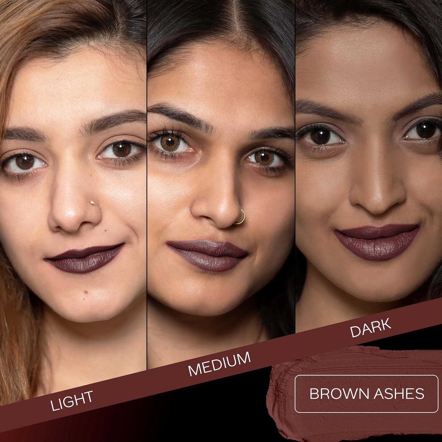 Faces Canada Weightless Matte Lipstick 4 G Brown Ashes 25 (Brown) image number 5
