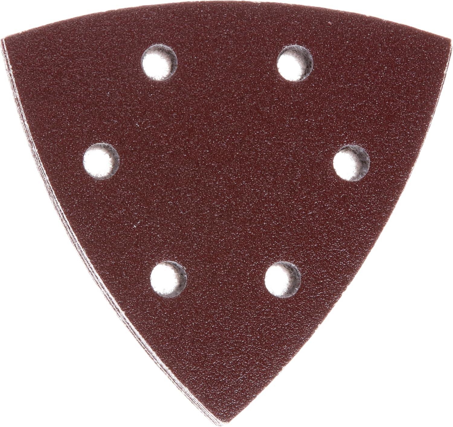 Bosch Accessories 25-Piece Sanding Sheet Set (93Mm, 6 Holes, Grit 60/120/180, Accessories for Delta Sanders) image number 2