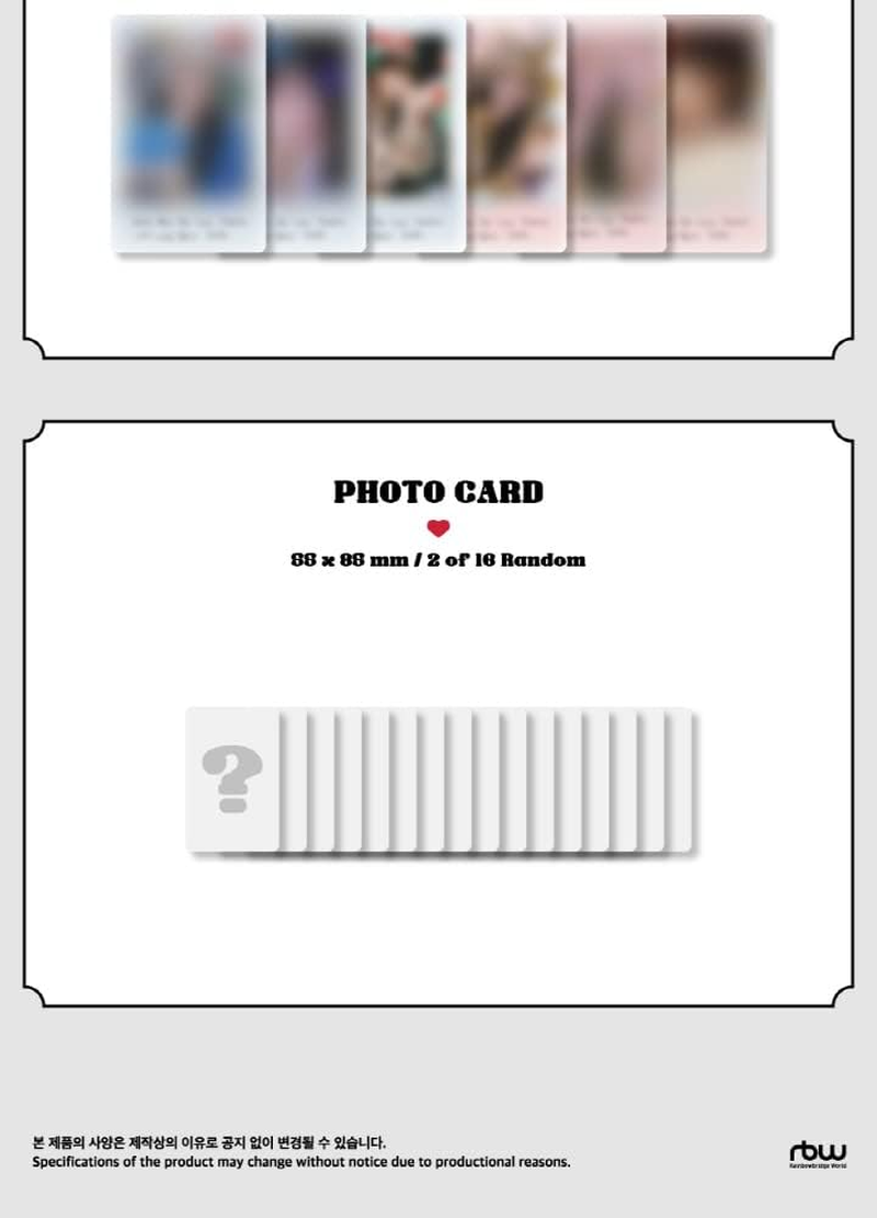 MAMAMOO MOONBYUL the PRESENT Special Single Album Bestie Version Cd+7P Postcard+1Ea Character Board+1P Big Photocard+2P Photocard+Tracking Sealed image number 5