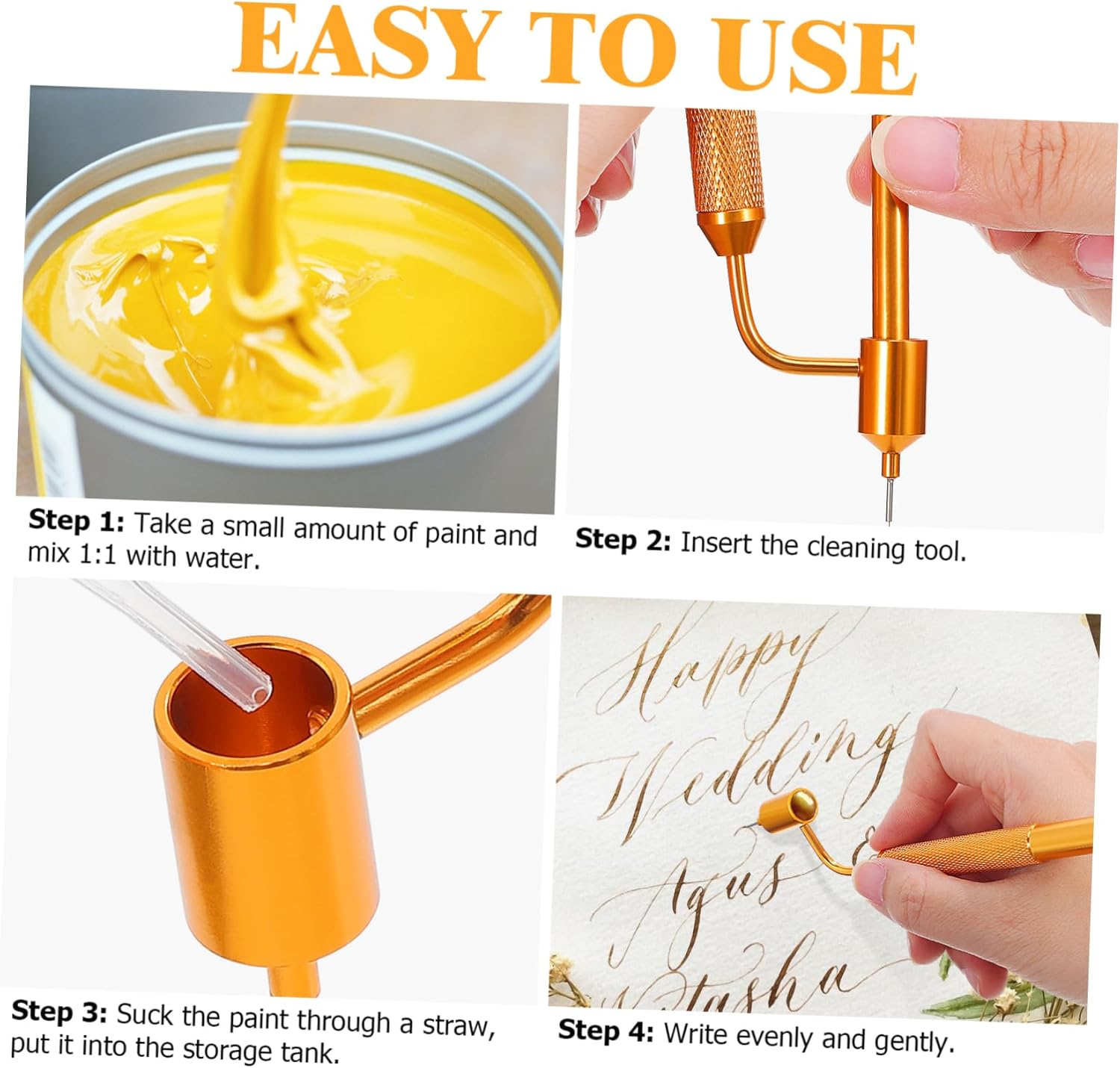 2Sets Car Repair Pen Scratch Remover Pens Needle Dropper Fluid for Car Detailing Paint Applicator