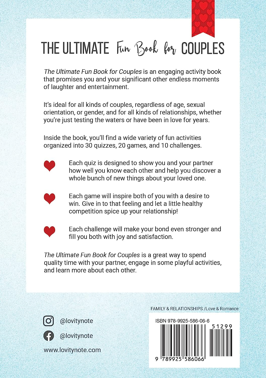 The Ultimate Fun Book for Couples: 60 Exciting and Lighthearted Quizzes, Games, and Challenges to Bring You Closer than Ever image number 1