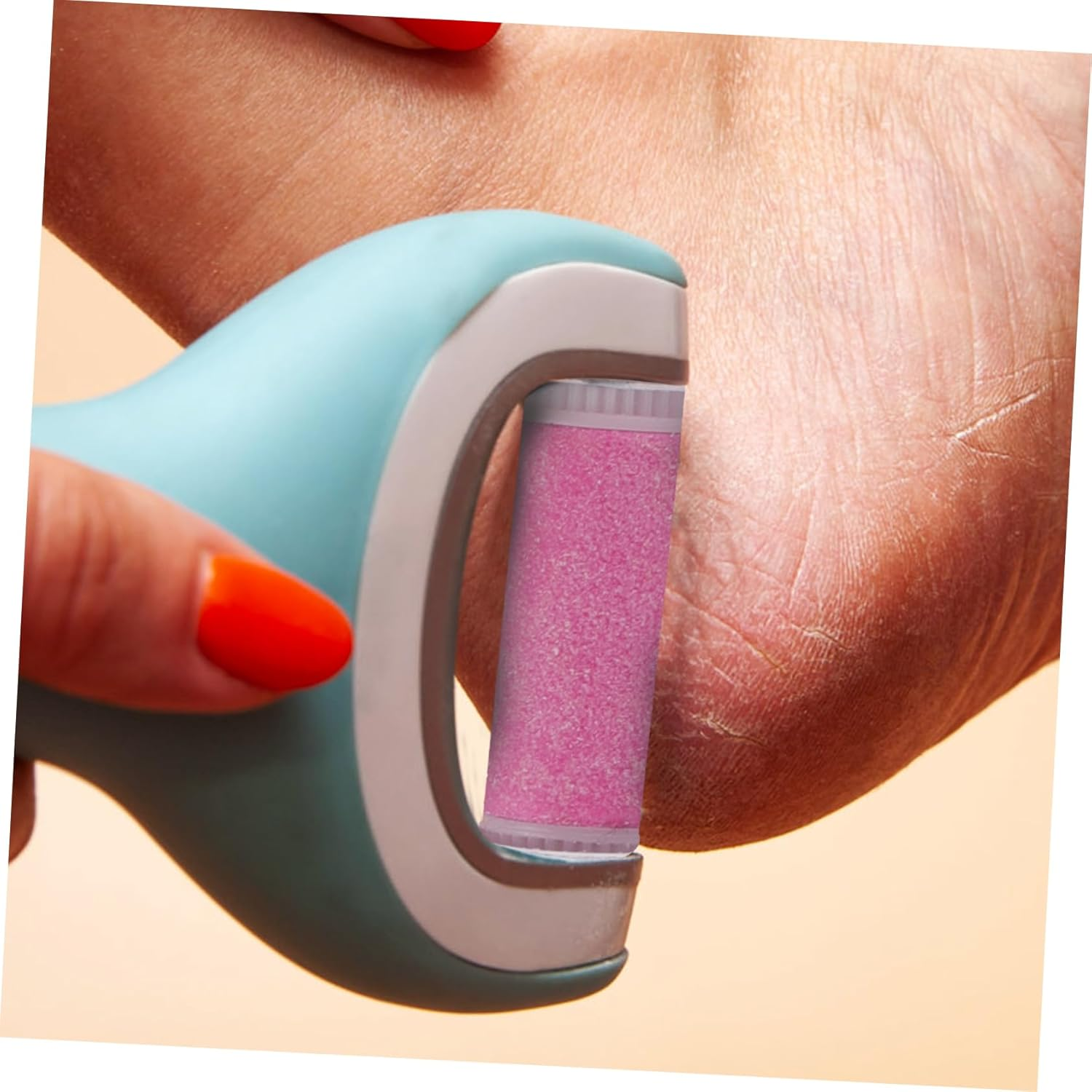 Ipetboom 12Pcs Foot Scrubber Heads Pedicure Roller Replacements Callus Remover for Feet image number 6