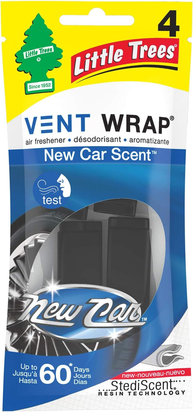 Little Trees Vent Wrap Car Air Freshener (New Car Scent)