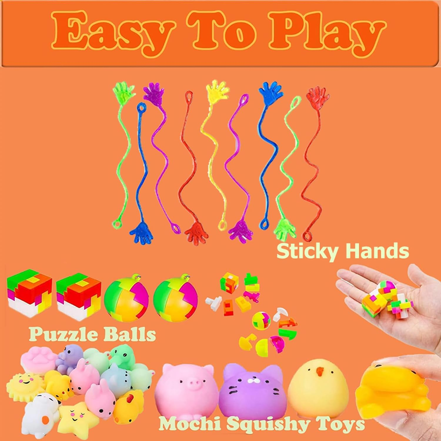 81 PCS Party Favours for Kids Prizes Box Toys, Goodie Bags Stuffers for Classroom Reward Prizes, Birthday Gifts Toys, Treasure Chest Toys, Carnival Prizes for Kids 3-5 6-8 8-12