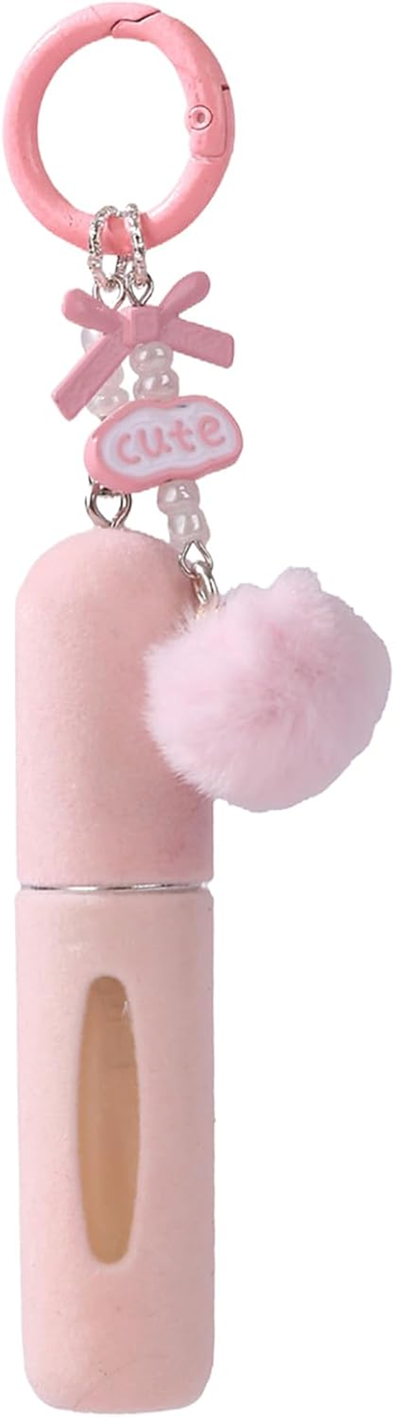 G&eacute;n&eacute;rique Reusable Plush Atomizer Keyring Bottle 5 Ml | Refillable Spray Bottle &ndash; for Valentine'S Day, Birthday, Appointment, Handbag Backpack for Women - Lavender image number 6