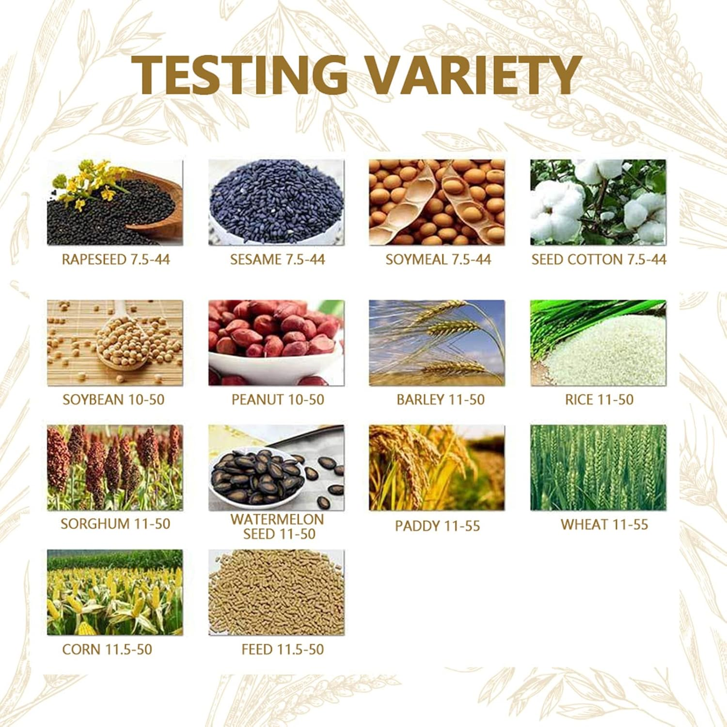 AR991 Digital Meter LCD Backlight Rod Probe Humidity Tester for Wheat Corn Rice Peanut Soybean and More image number 3
