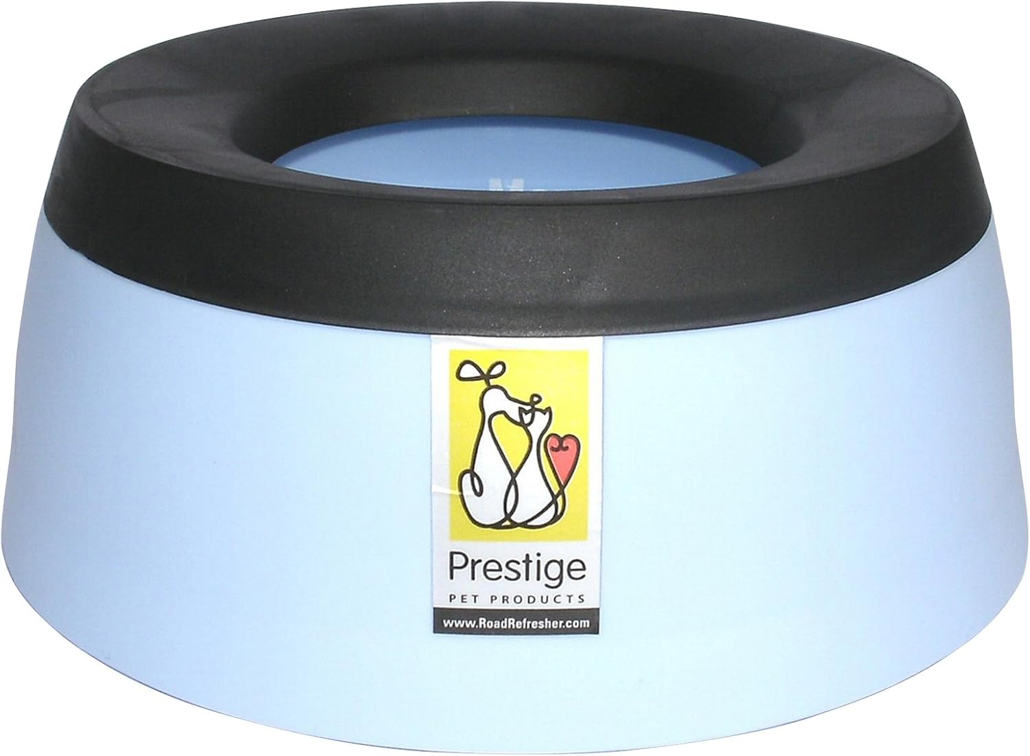 Road Refresher Prestige Non Spill Pet Water Bowl, S, Blue