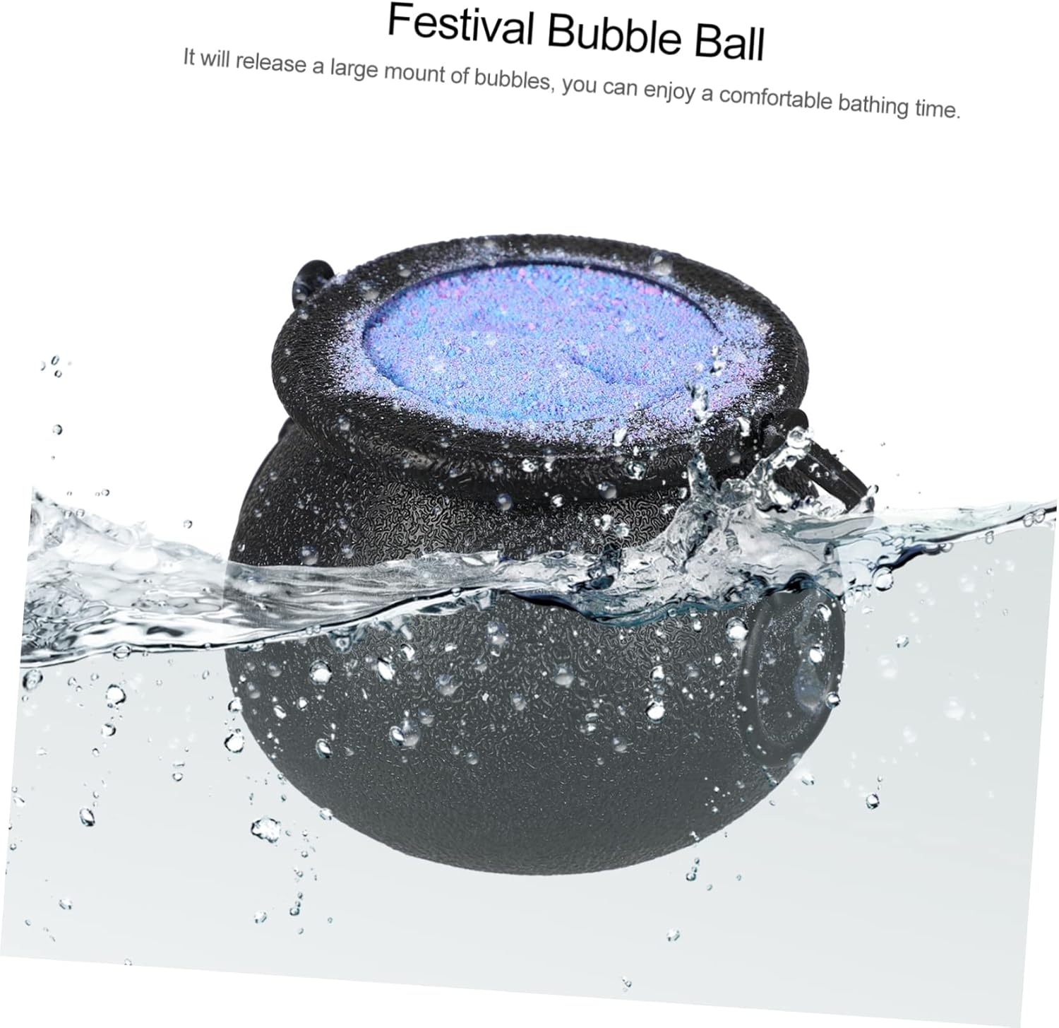 Boy Girl Witch Natural Colour Product Supply Bath Halloween Shower Decoration Ball Favor Toy Party Bubble Gift Cauldron Steamer Glitter Favour Shower Men Dust Bathroom Salt Additive Oil Drop Halloween Candy Bowl Japanese Bathtub Stuff Tablet Adult Spice Soap Surprise Pumpkin Wand Balloon Lavender Bowl Gun Blower Eyptisn Milk Homemade Color Bathbomb Bathboms Inflatable House Maker Giant Summer Unique Nourish Diy Bc Blaster Bucket Multi image number 3