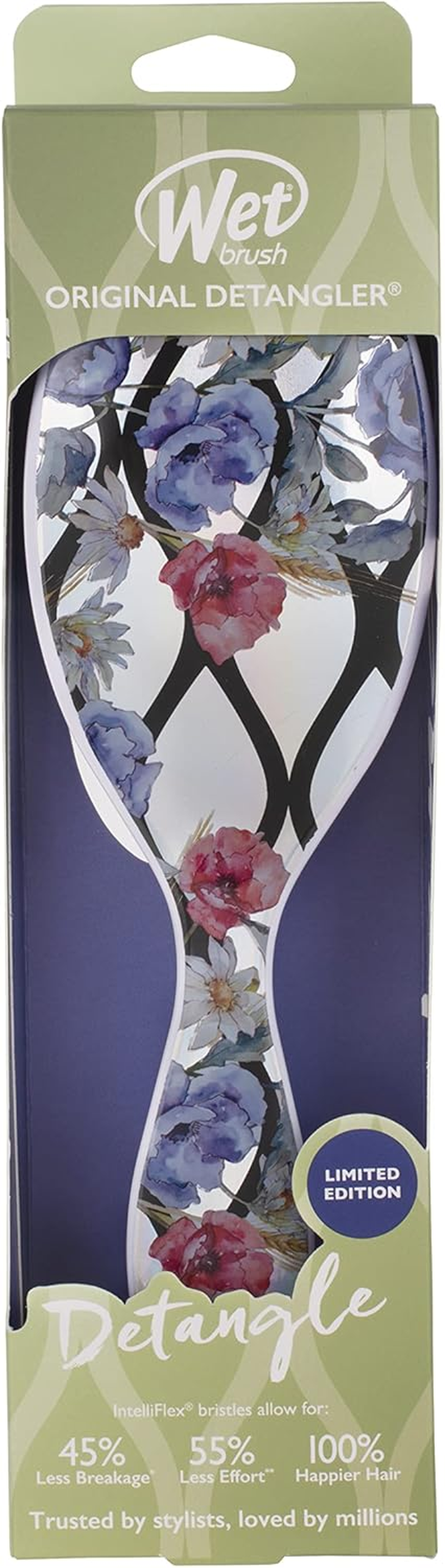 Wetbrush Revelation Detangler Hair Brush, Daisy Garden image number 2