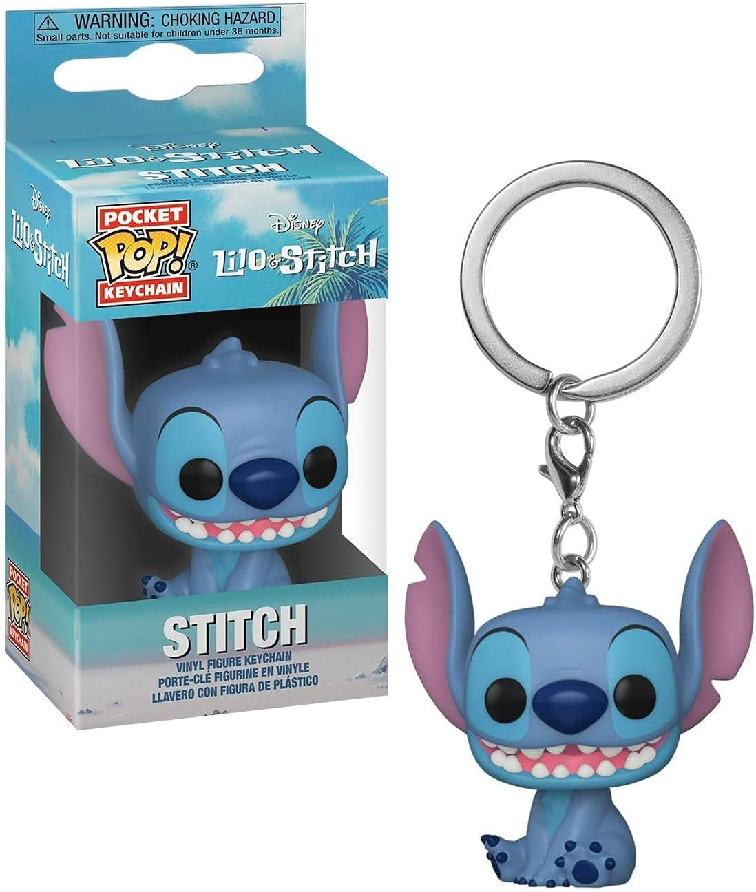 FUNKO POP! KEYCHAIN: Lilo & Stitch - Stitch image number 1