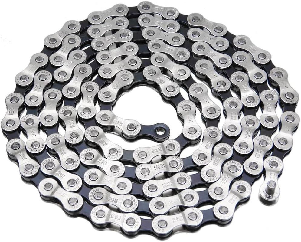 IG51 Bicycle Chain for Shimano Sram KMC YBN 6 7 8 Speed W/Pin 116 Links image number 3
