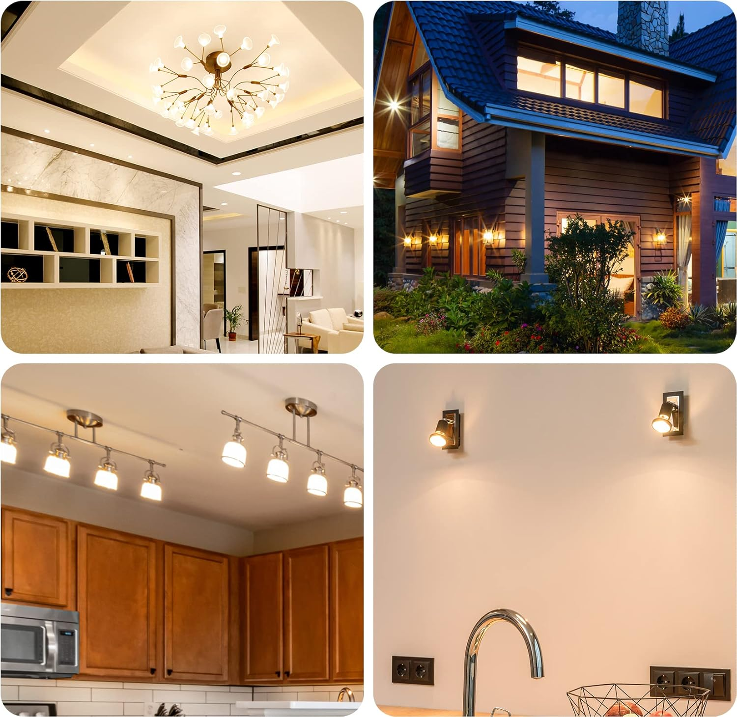 Dicuno (6-Pack) Bi-Pin Base, Lamp Holder G4, G6.35, GY6.35, GX5.3 MR16, GZ4 MR11, GU5.3, Led Bulb Socket, Ceramic Body image number 2