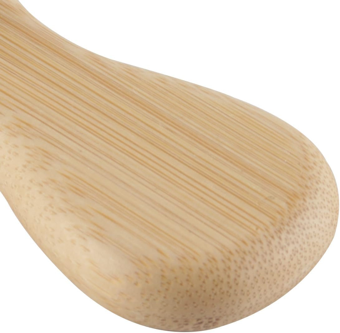 Orivin Mini Bamboo Brush for Hair Growth, Natural Wooden Scalp Brush Small Hair Scalp Massager Detangling Hairbrush image number 2