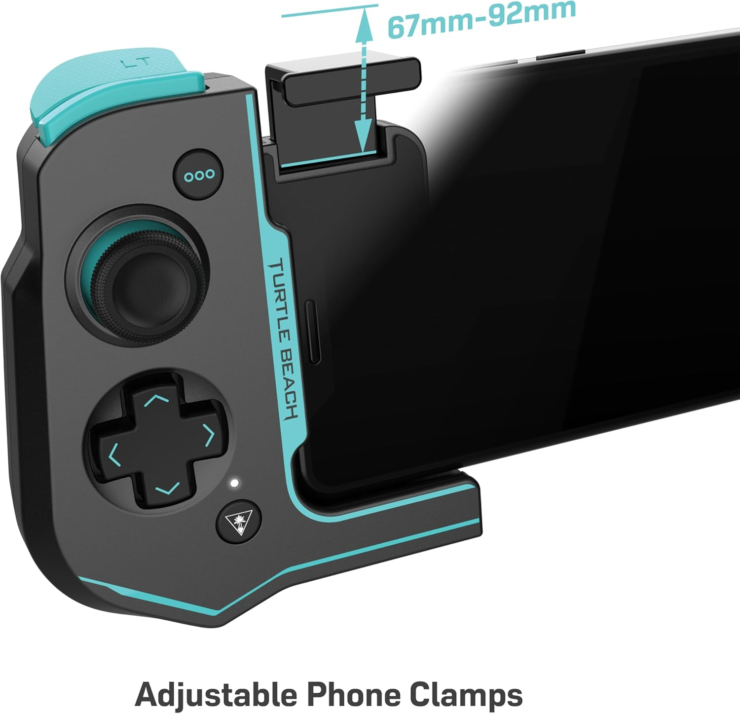 Turtle Beach Atom Game Controller for Android Phones - Black/Teal - Atom Red image number 2