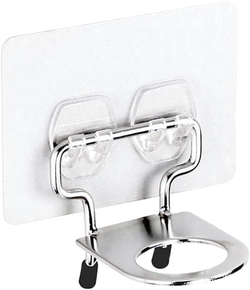 I-Hook Pump Bottle Holder - Rust-Resistant 304 Stainless Steel, Holds up to 3Kg, Heat & Water Resistant, Nano Suction Technology for Shower Organisation image number 4
