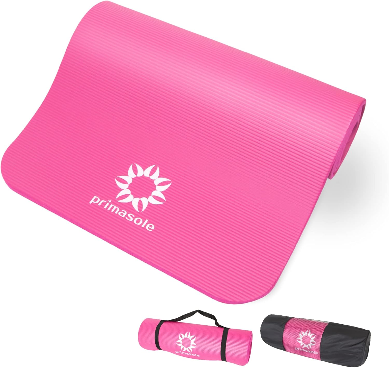 Primasol Yoga Mat, Folding, 0.2 Inch (4 Mm), Folding Training Mat, Exercise Mat, Stretching Mat, Muscle Training Mat, Fitness, Pilates, PVC