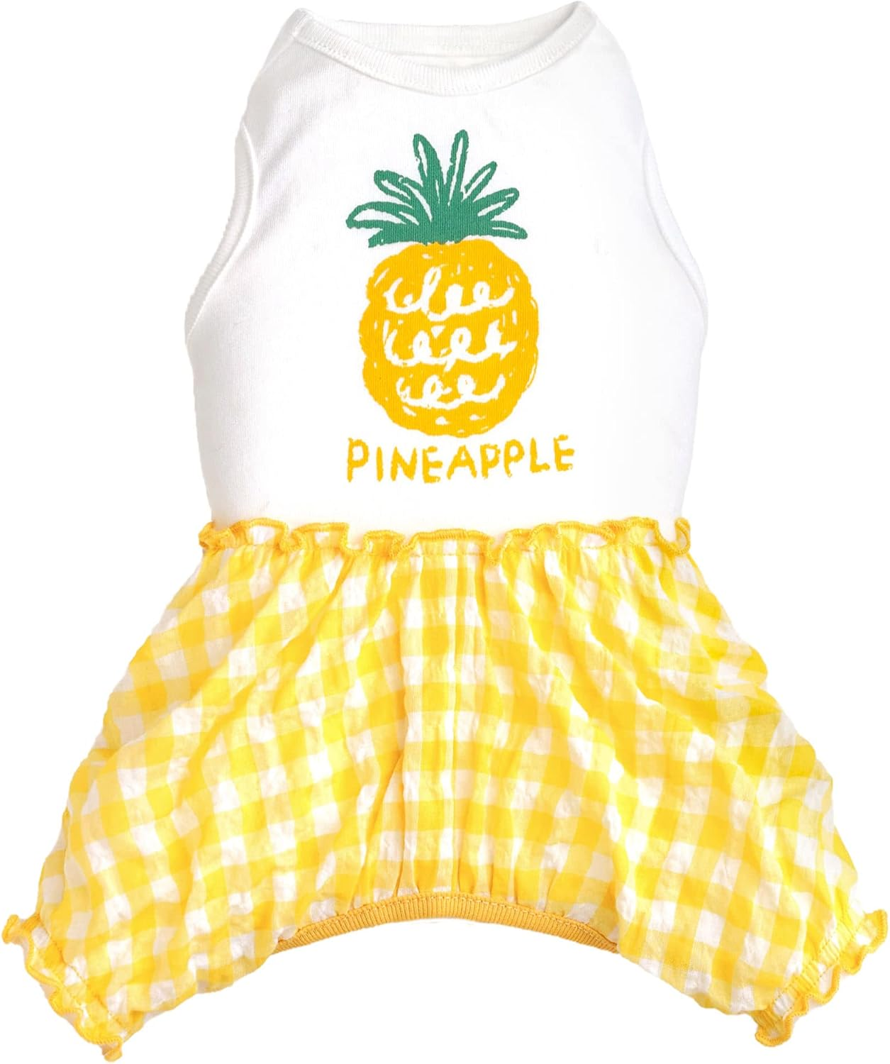 Dog Life Fruit Puff Pants Yellow Dog Large Size image number 1