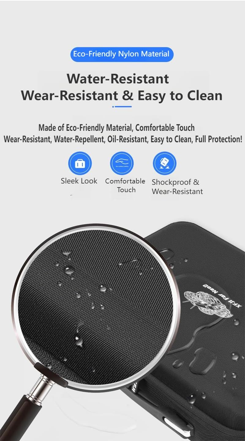 Cochanvie Carrying Case Compatible with DJI Neo 2 Motion Fly More Combo, Portable Travel Storage Shoulder Bag for Goggles N3, RC Motion 3 and Neo 2 Accessories image number 3