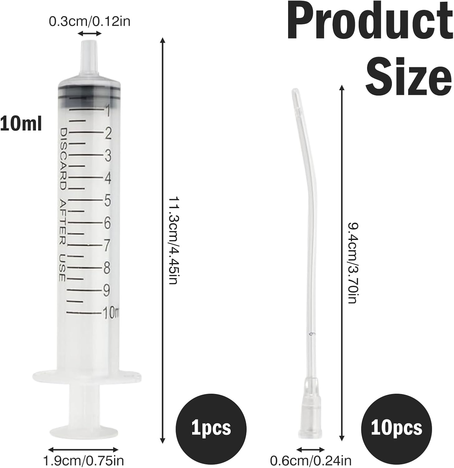 Pack of 10 Young Birds Feeding Tube image number 1