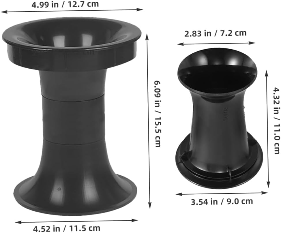 Vaguelly 2Pcs Tube for DIY Speaker Ports Reflex Port Tubes for Speaker Cabinet Fits Various Models