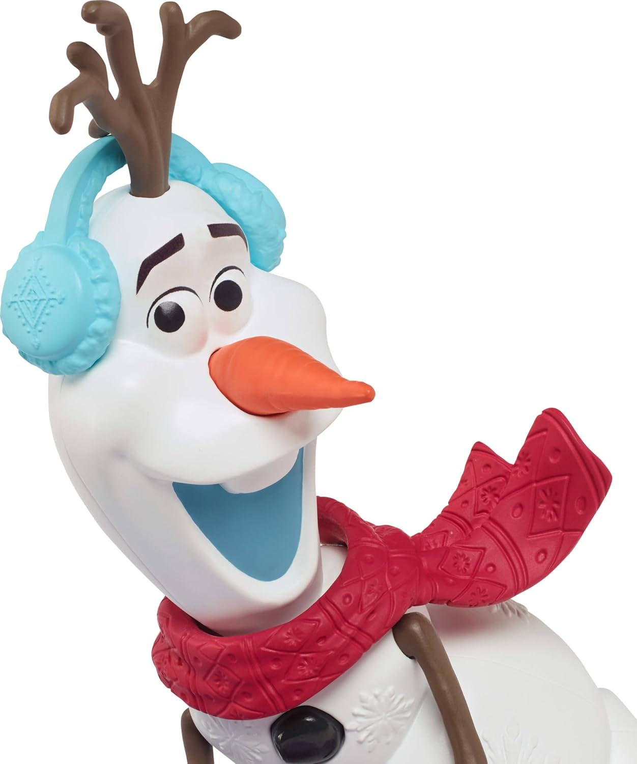 Mattel Disney Frozen Olaf Doll & Accessories, Treat Sled Playset with Olaf Doll, Treat Cart, Food & More Inspired by Frozen: Winter Festival image number 1