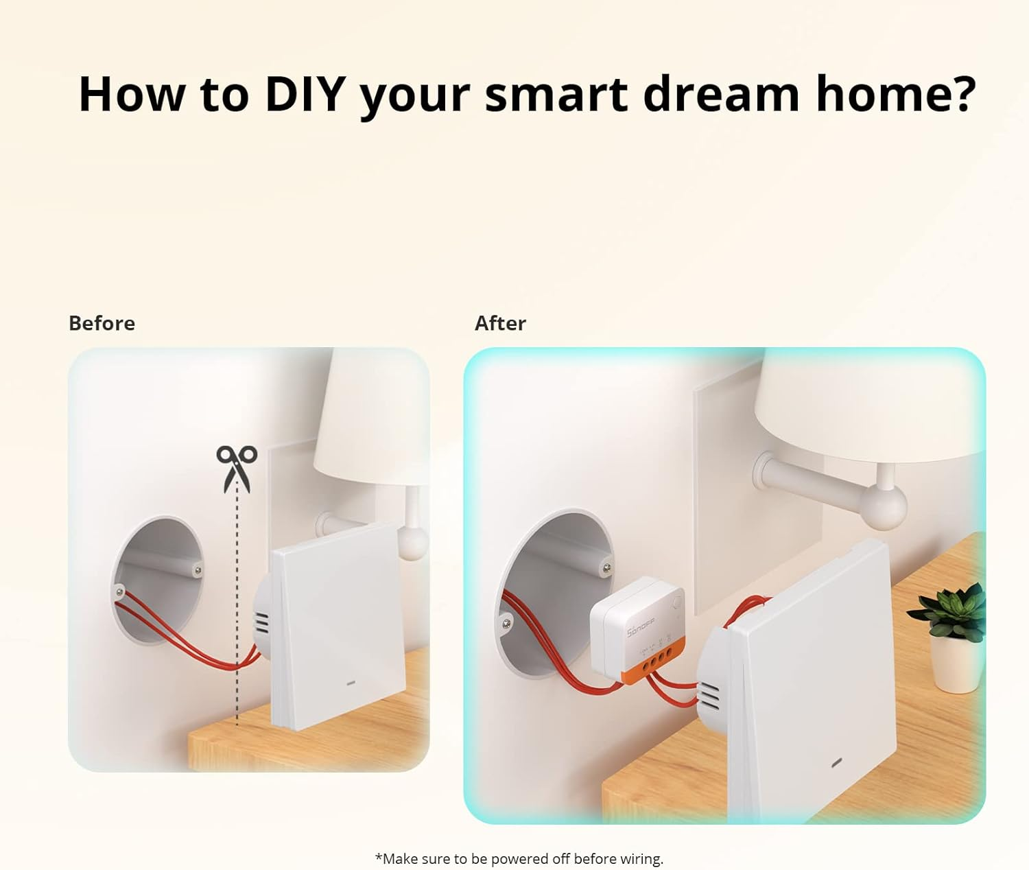 No Neutral Wire Required, SONOFF ZBMINIL2 Zigbee Smart Light Switch (2 Way), Compatible with Alexa, Smartthings Hub, Google Home&Sonoff Zbbridge-P, Zigbee Hub Required (2 Pack) image number 5