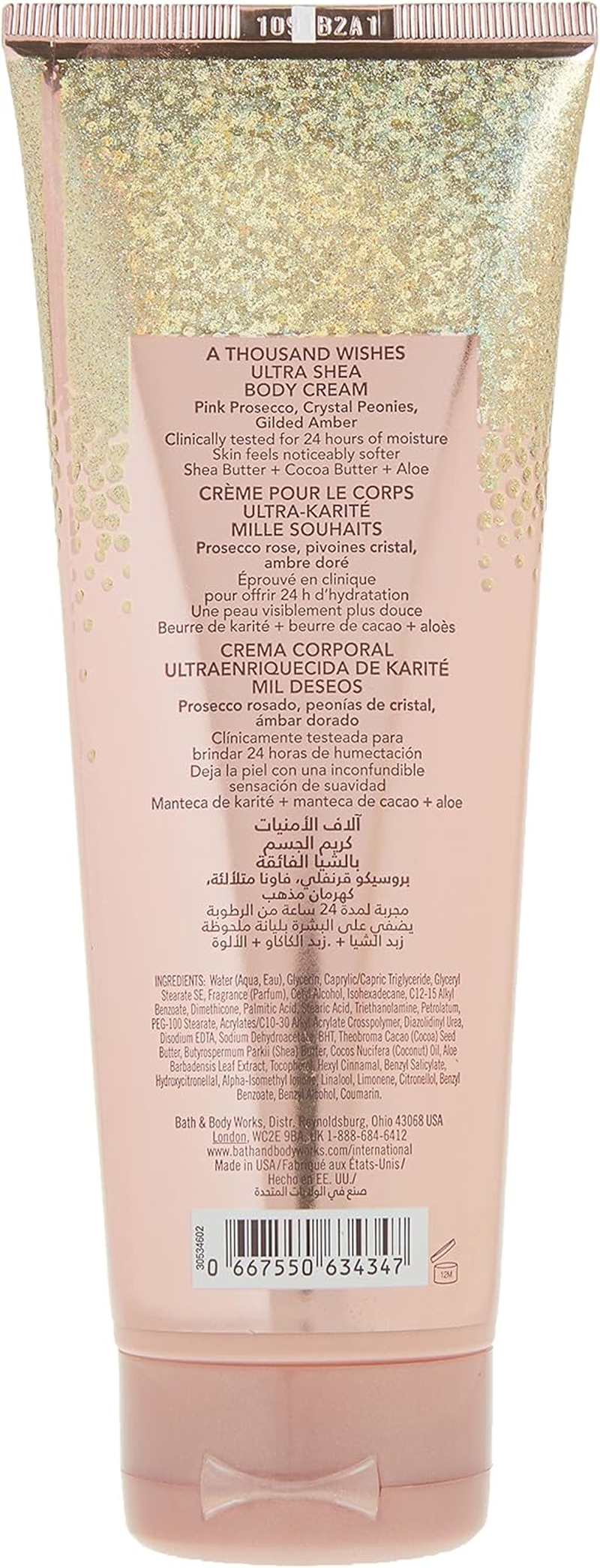 Bath and Body Works a Thousand Wishes Ultra Shea Body Cream, 226 G image number 1