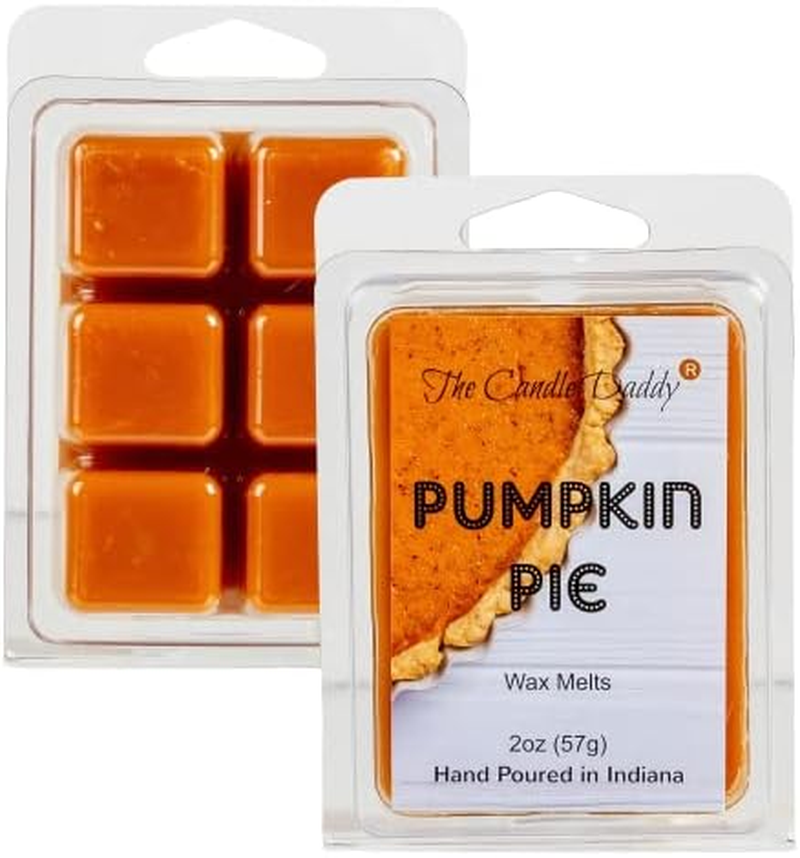 The Candle Daddy Pumpkin Spice Lovers 5 Pack - 5 Amazing Fall Pumpkin Scented Wax Melts - 30 Total Cubes - 10 Total Ounces - Harvest Aromas image number 5
