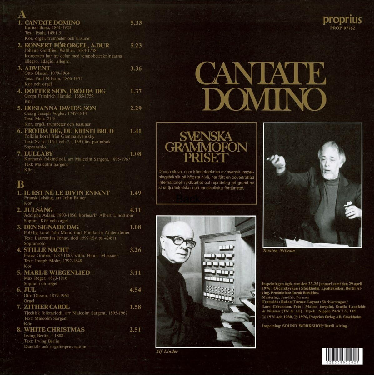 Cantate Domino (Vinyl) image number 1