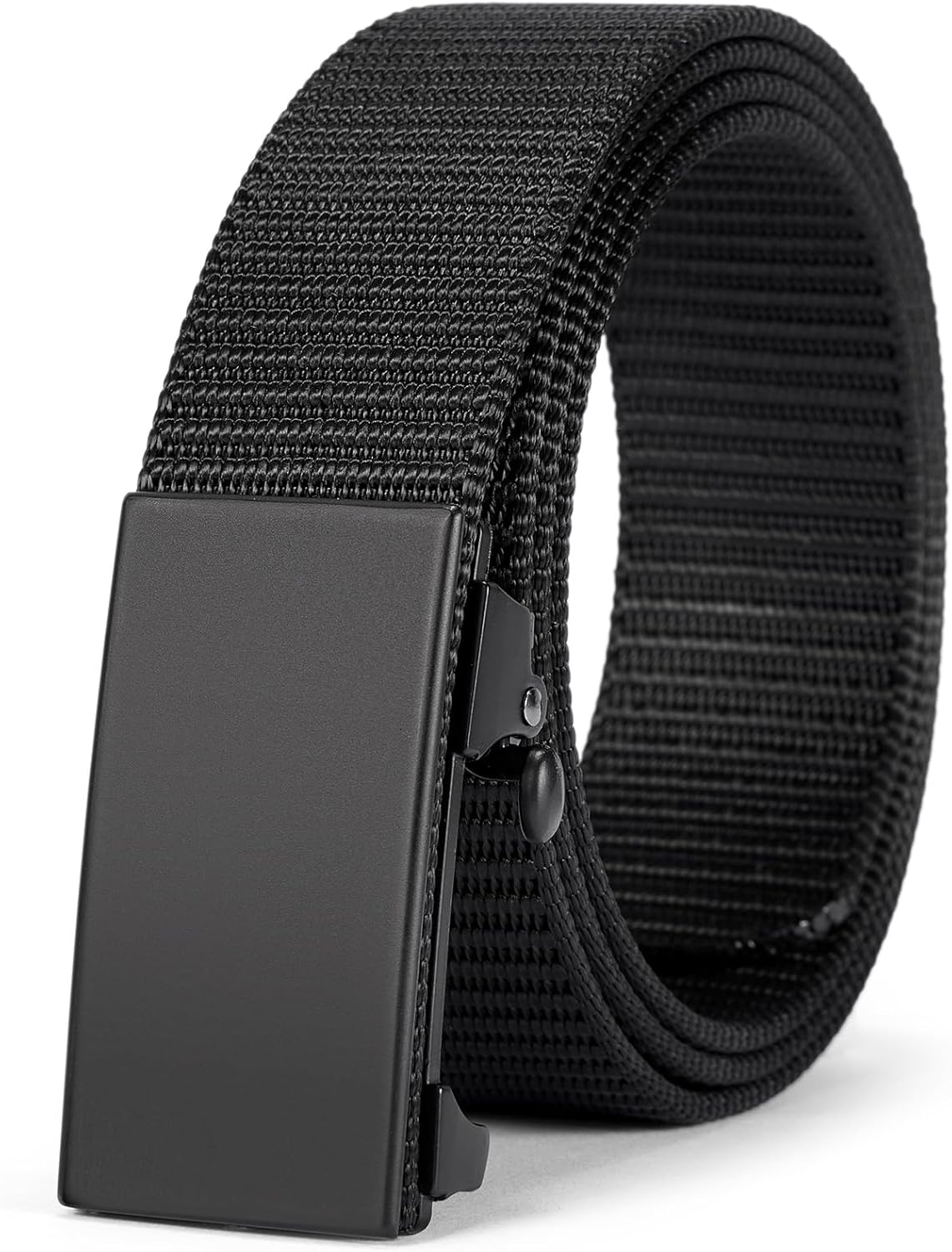 BOSTANTEN Ratchet Web Belt Men, Nylon Golf Adjustable Belt for Men Work Men'S Belt with Casual Tactical Pants