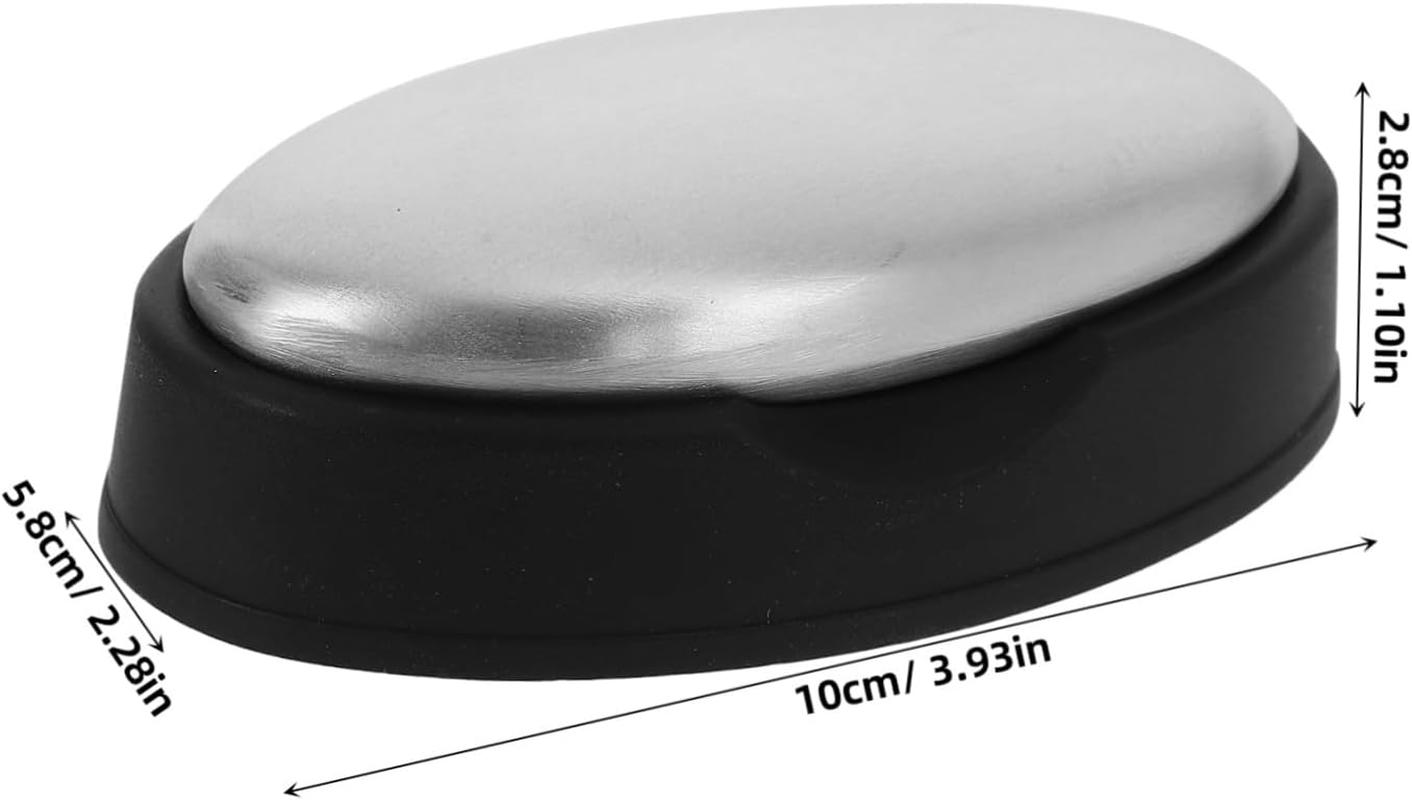 ULTECHNOVO Stainless Steel Odor Remover Soap Compact Metal Soap for Home Restaurant Use Easy to Clean Portable Design Odor Elimination for Kitchen Cooking Smells image number 5