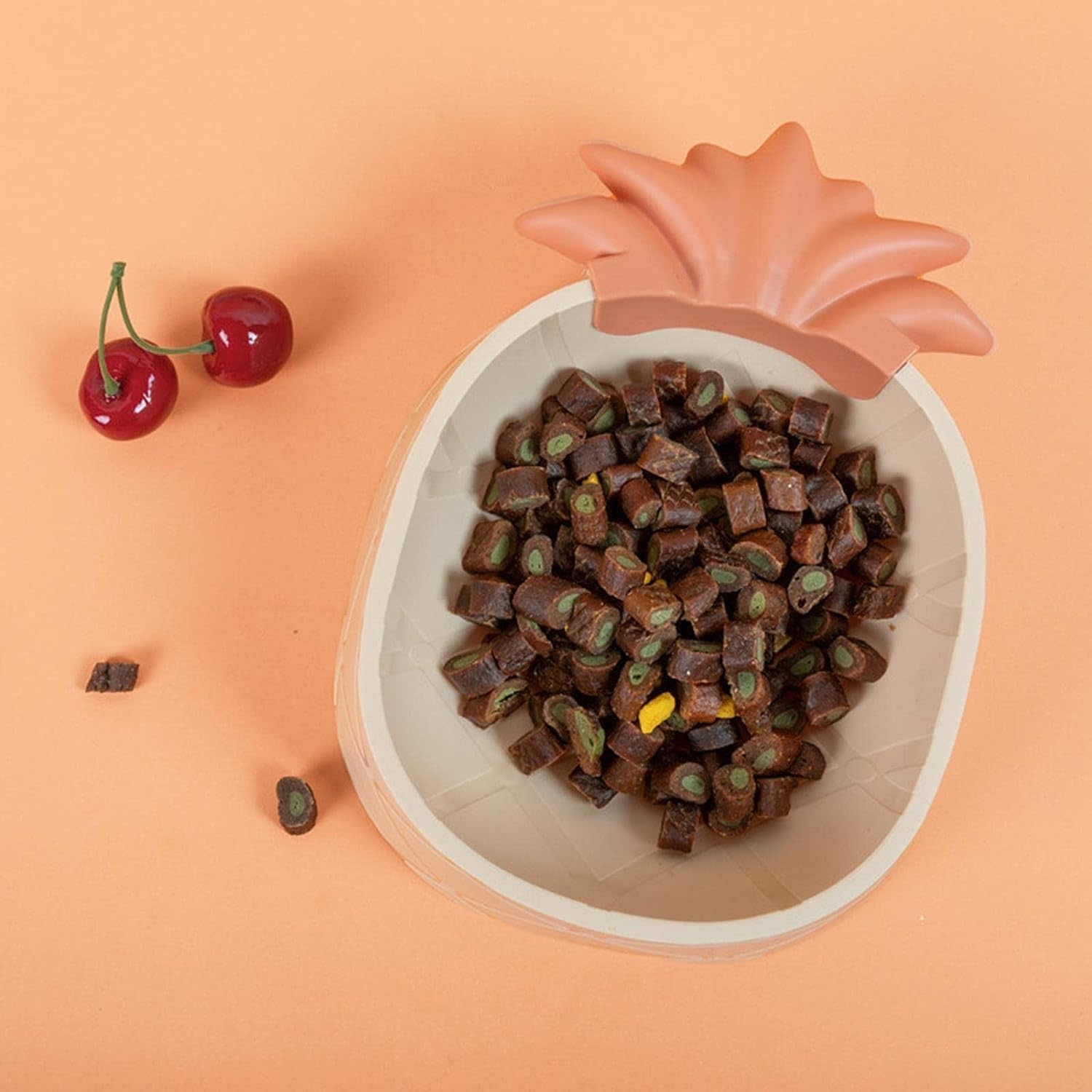 Dog Food Bowl | Food Grade Cat Pet Feeder - Unbreakable Thicken Kitten Feeder Large Pet Dishes for Indoor Small Pets Cats Dogs image number 2