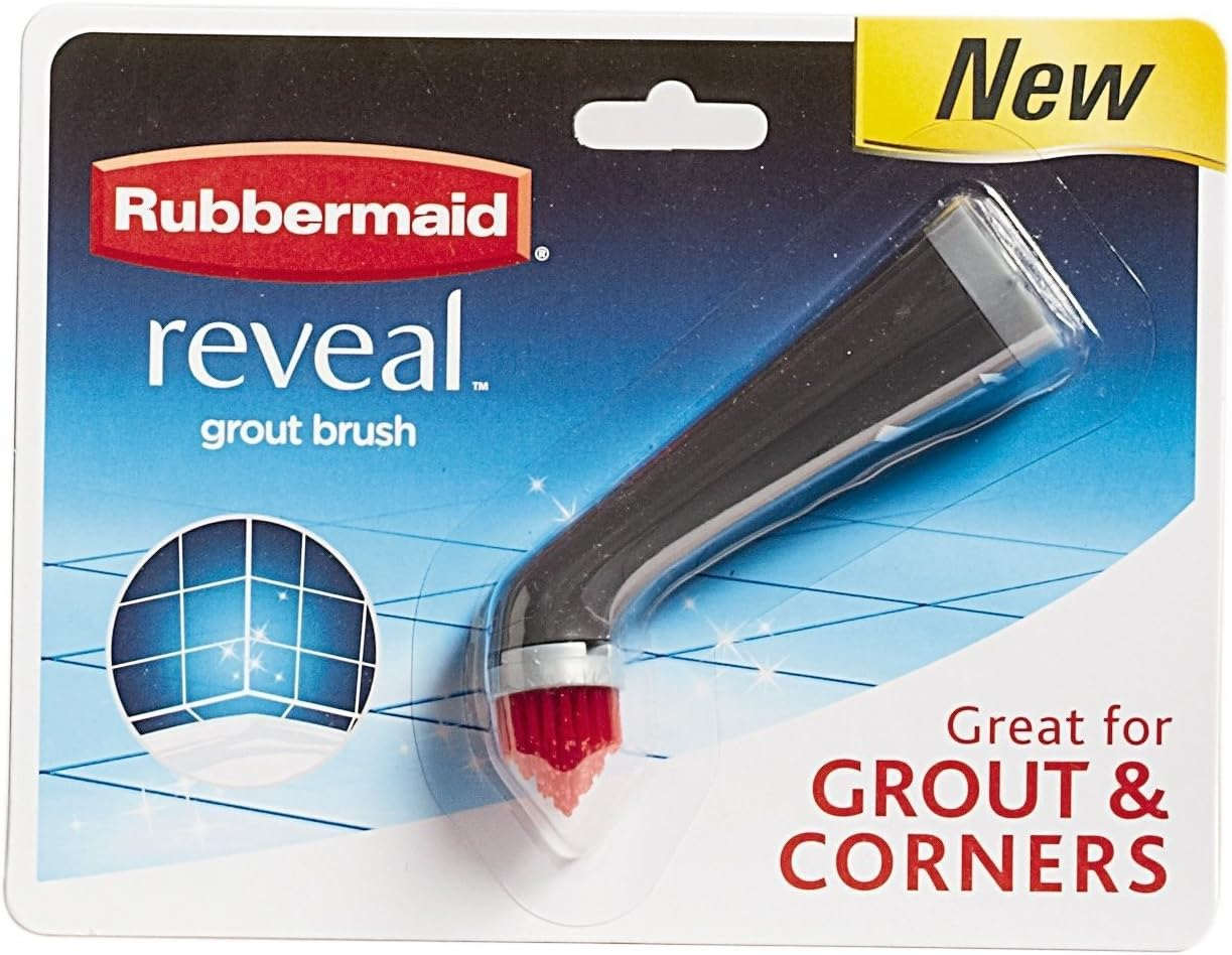 Rubbermaid Homepower,(1839688) & Reveal Power Scrubber, Grout & Tile Bathroom Cleaner, Shower Cleaner, and Bathtub Cleaner, Multi-Purpose Scrub Brush image number 1