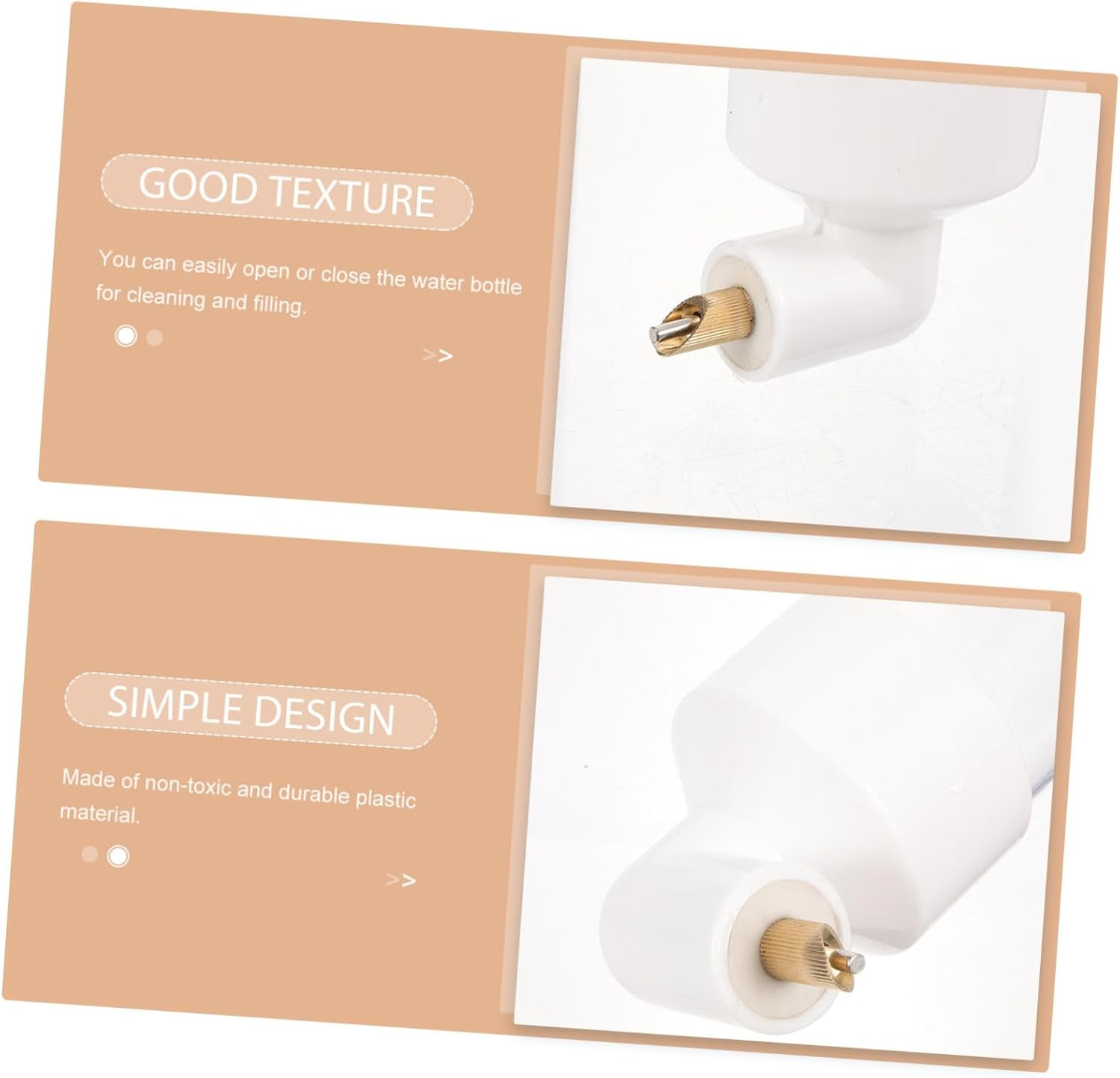 Parliky Large Capacity Bird Water Dispenser Pet Bird Water Feeder Cage Accessory image number 4