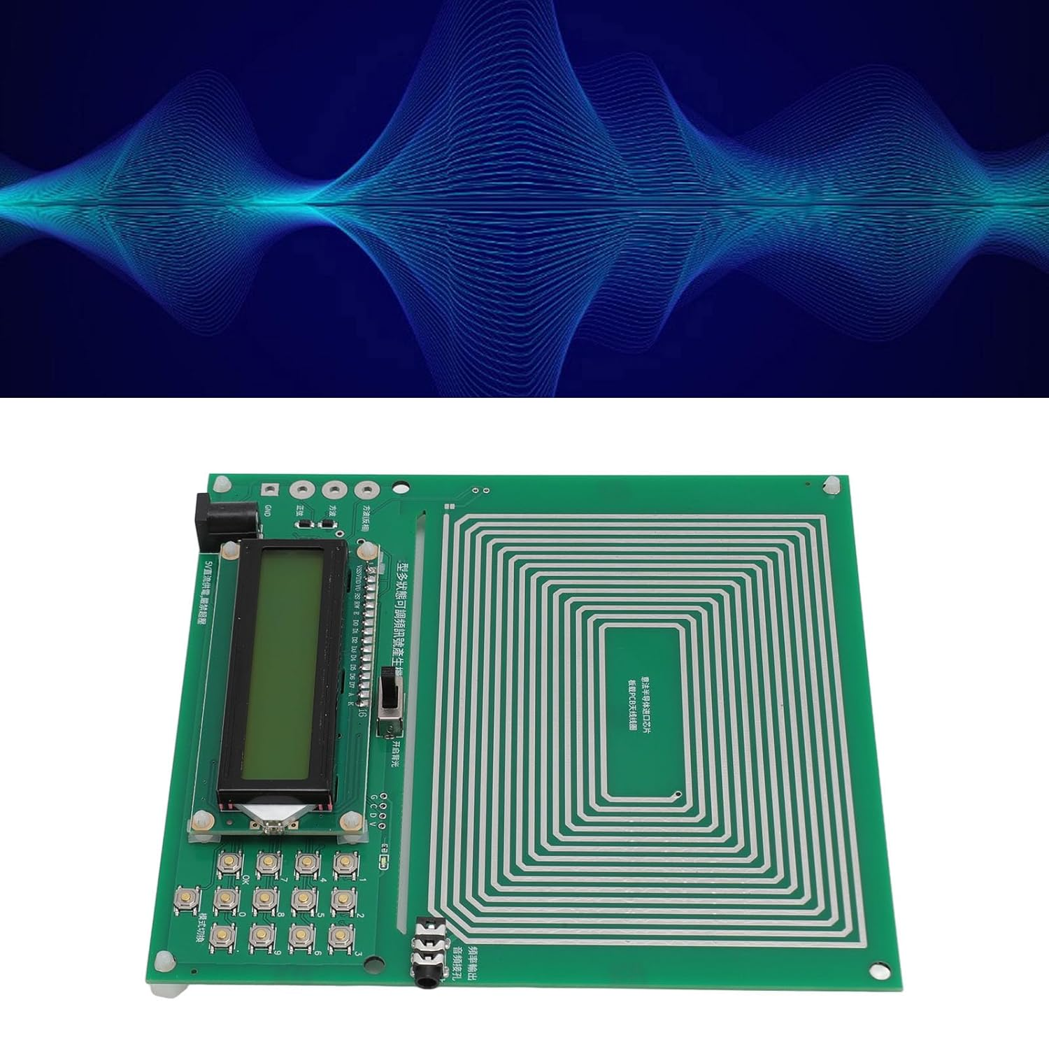 Generator, 7.83Hz USB Rechargeable 0.01‑100000Hz Ultra Low Frequency Generator Pure Sine for Relaxing image number 1