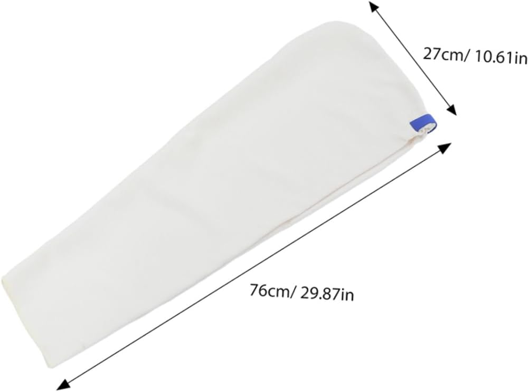 FRCOLOR 2Pcs Hair Drying Hat Microfiber Hair Towel Wrap Soft Bonnet for Women Fast Drying