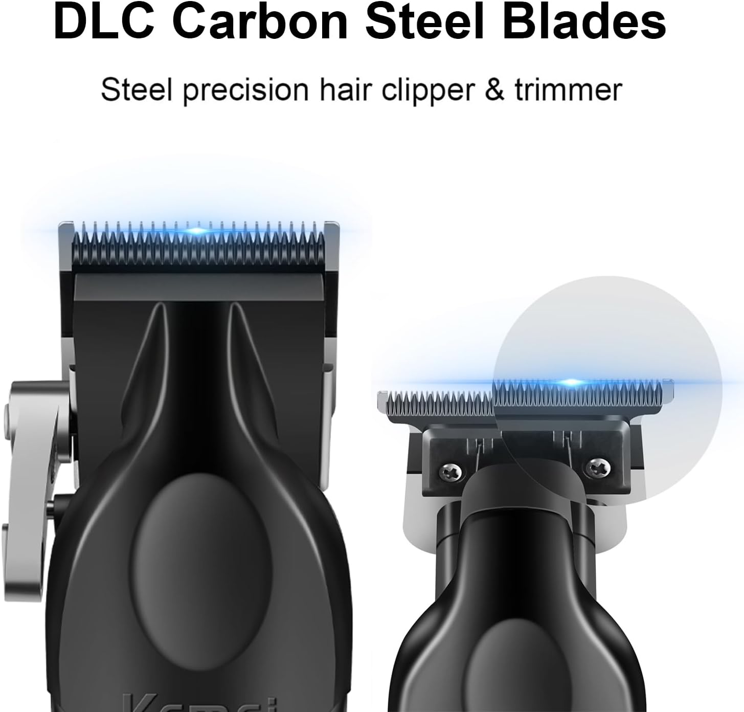 KEMEI Professional Hair Clippers for Men, Cordless Complete Hairdressing Trimmer T-Blade Trimmer Foil Shaver Set, Electric Hair Cutting Full Kit with 11 Guide Combs image number 1