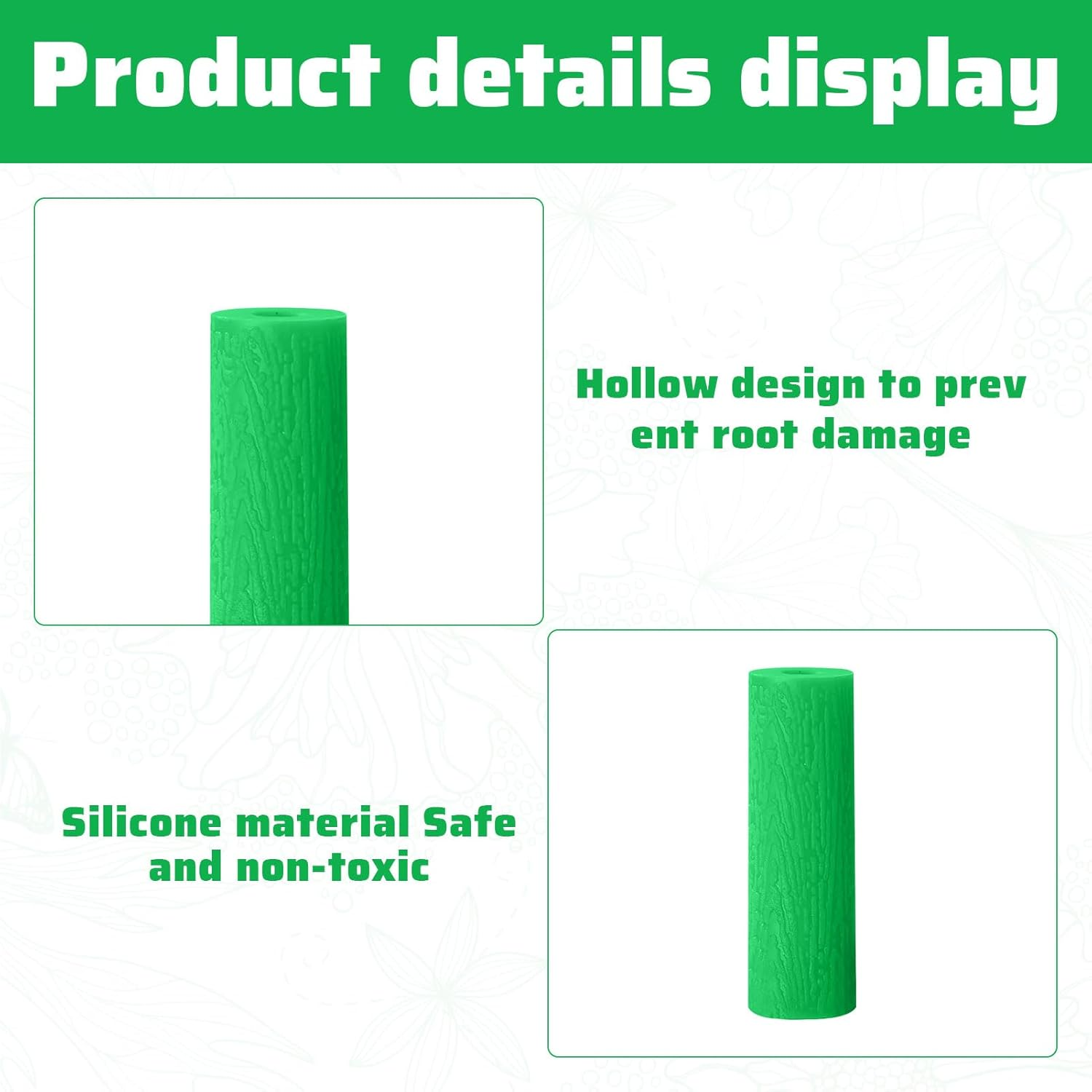 Aligner Chewies, 12Pcs Orthodontic Chewies, Aligner Chompers, Silicone Orthodontic Chompers, Aligner Trays Seaters Chewies, Dental Chewies, Retainer Chew, Compatible with Invisalign Chewies (Green) image number 5