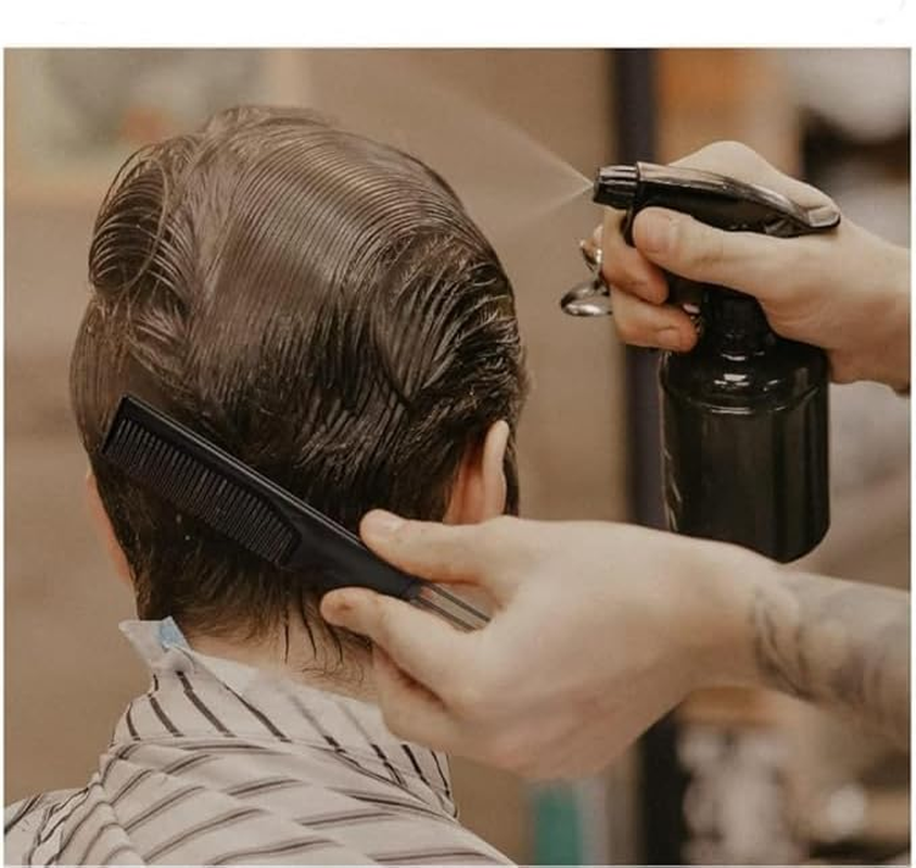 Metal Prong Pick Comb Double-Head Teasing Comb,4Pcs Black Metal Prong Pick Comb,Lift Teasing Comb with Metal Prong,Lift Teasing Comb Salon Teasing Back Comb,Carbon Lift Teasing Combs with Metal Prong image number 5