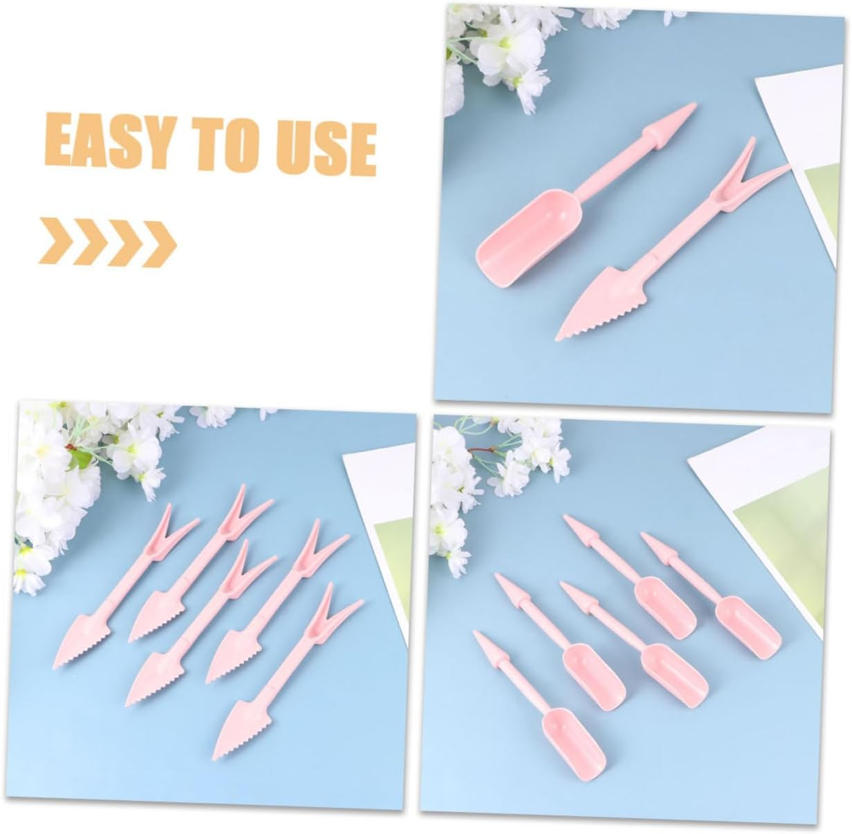 SUPVOX 10Sets Succulent Planting Tool Bonsai Planting Tools Gardening Hand Kit