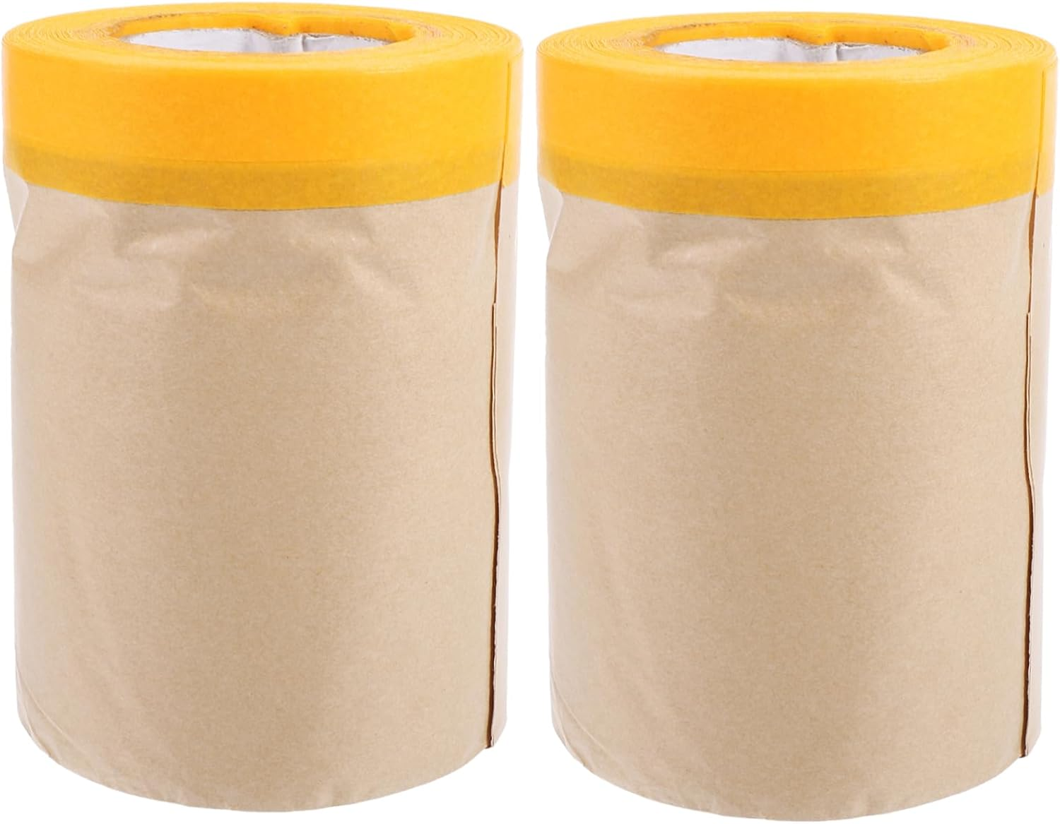 2Rolls Kraft Paper Furniture Protector Floor Protector Pads for DIY Automotive Painting Masking Covering Paper image number 2