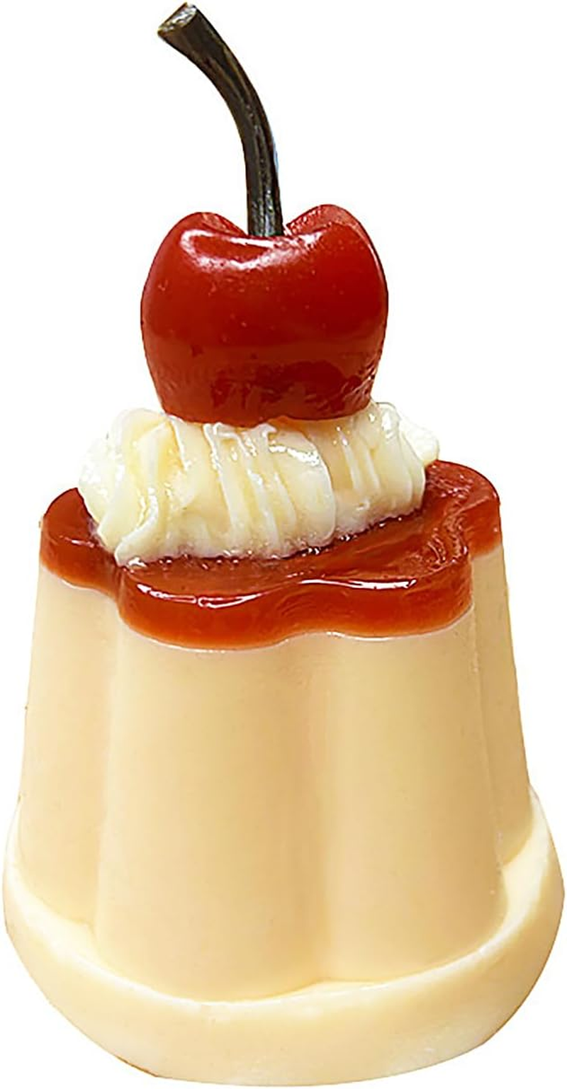 Taba Squishy,Squeeze Toys,Kawaii Squishies PVC Sensory Toys,Stress Relieving,Birthday&Christmas Gifts,Cute Things for Scenecore,Perfect Desk Accessory Sock Filling for Kids Teenage Adults（Pudding） image number 1