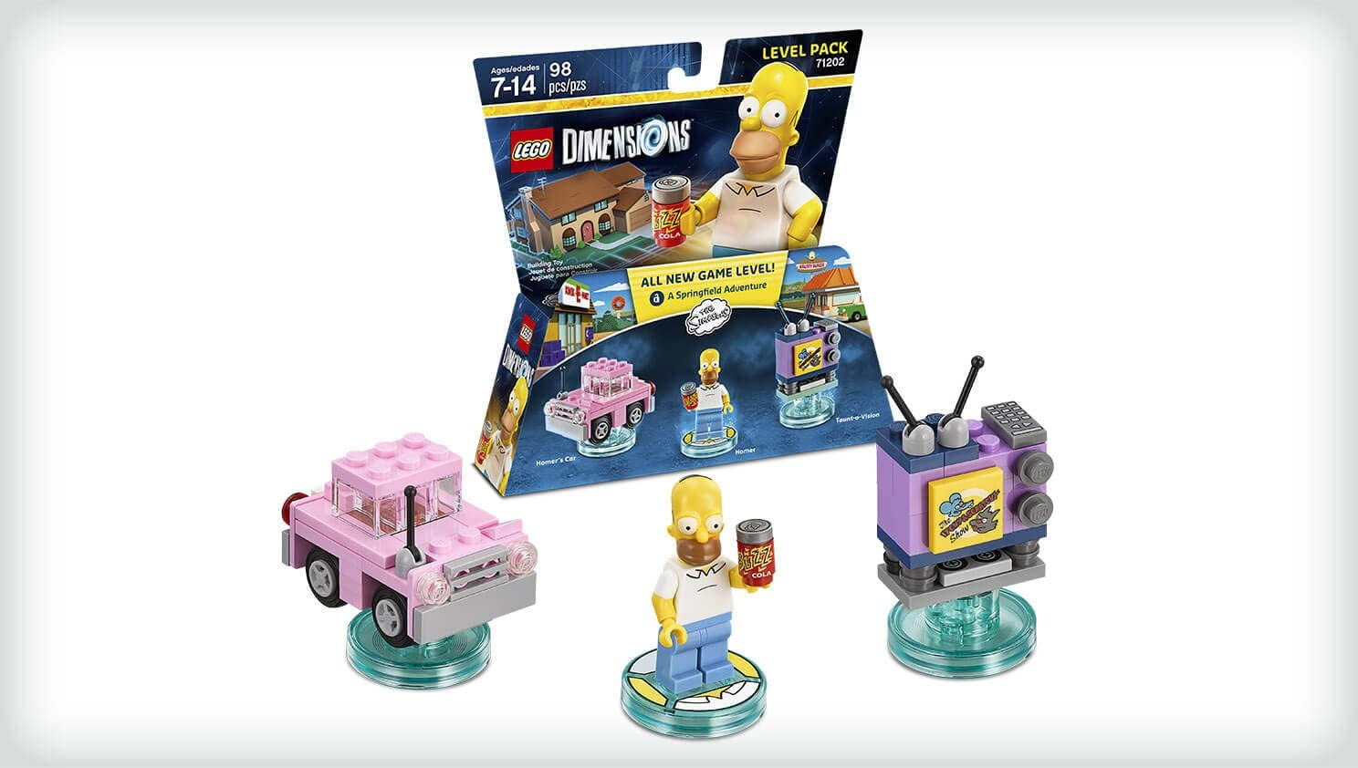 Dimensions Level Pack Simpsons - Warner Bros Interactive Entertainment -  Dimensions Level Pack - 1 Piece - 6 Years - 12 image number 4