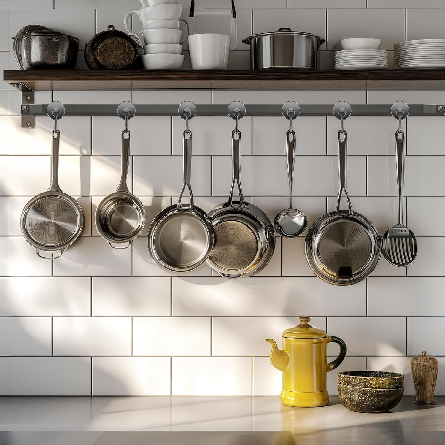 Grtard 10 Pack Black Magnetic Hooks 35 LBS Heavy Duty Neodymium Magnet Hook, Strong Swivel Swing Magnetic Hooks, Magnet with Hooks for Hanging, Home, Office, Classroom, Locker, Workplace image number 6